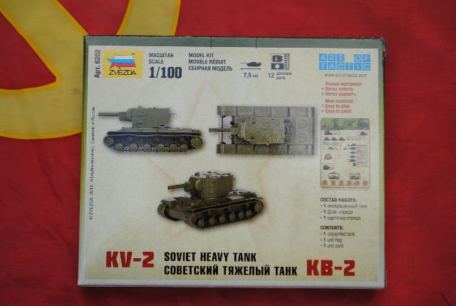 Zvezda 6202 Soviet Heavy Tank KV-2